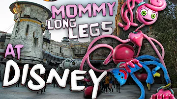 MOMMY LONG LEGS Is at Walt DISNEY WORLD!? Poppy Playtime Animation