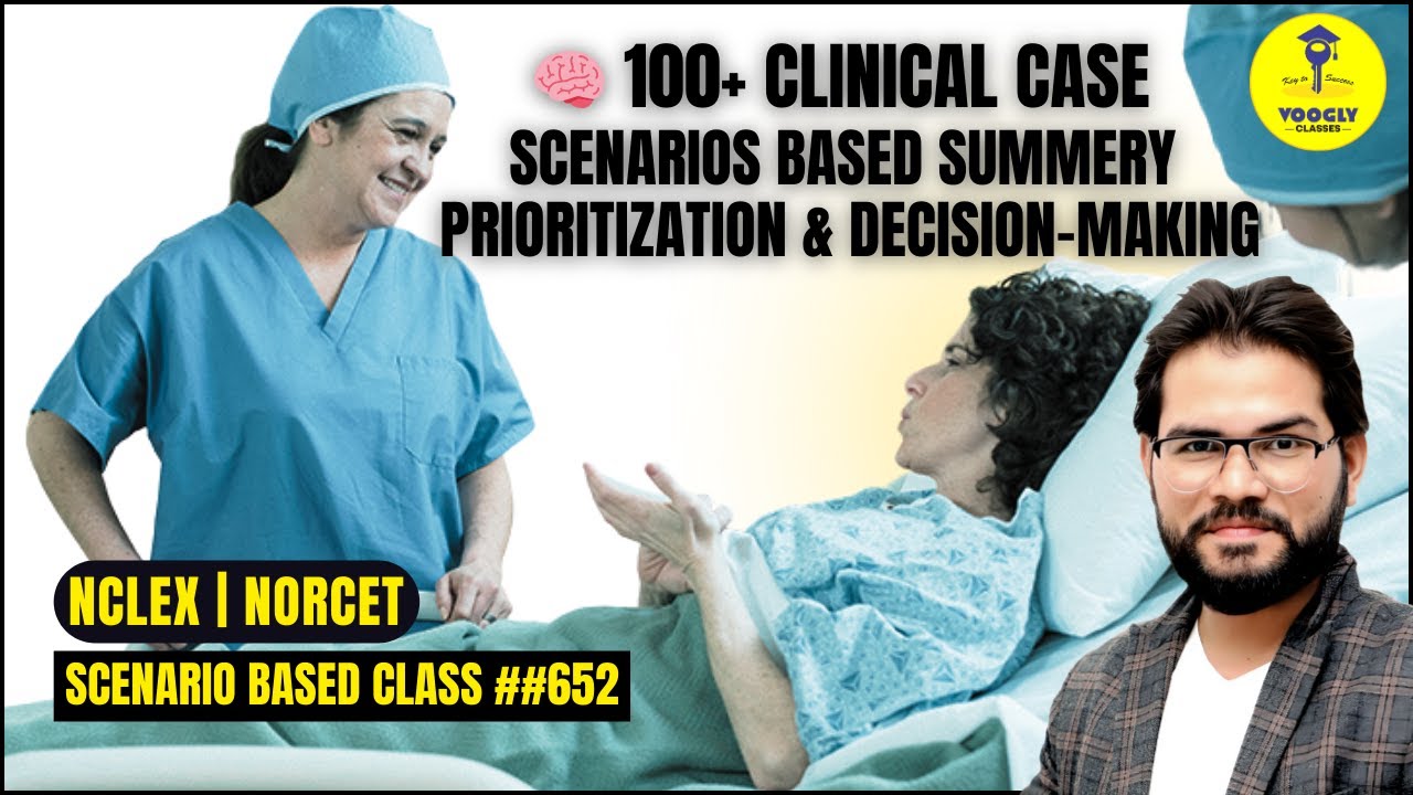 Client Case 🧠 Scenario-Based MCQs | NORCET + NCLEX | Sahu Sir | Voogly Class 652