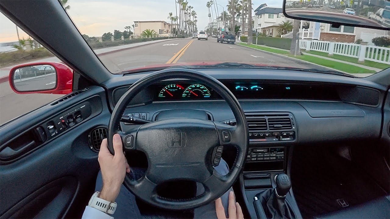 1994 Honda Prelude 4WS - Driving the 4th Gen Japanese GT Icon (POV Binaural Audio)