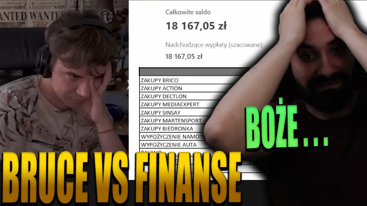 WIELKIE FINANSOWE ROZLICZENIE BRUSA KTÓRE ROBI MI WODĘ Z MÓZGU BARDZIEJ NIŻ JEGO KOLEDZY JEMU 💀