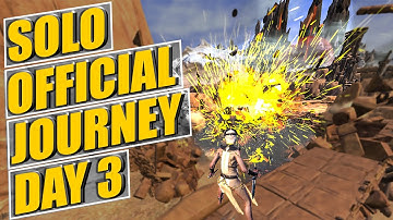 Solo Official Pvp Journey Ep 3: I Made My First Hidden Base-Found Hidden Stash To Raid-Conan Exiles