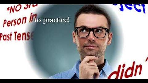 Intro, Unit 14 - Simple Past Tense