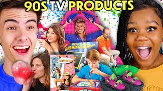 Gen Z Tries 90s As Seen On TV Products! (Moon Shoes, BeDazzler, Thigh Master)