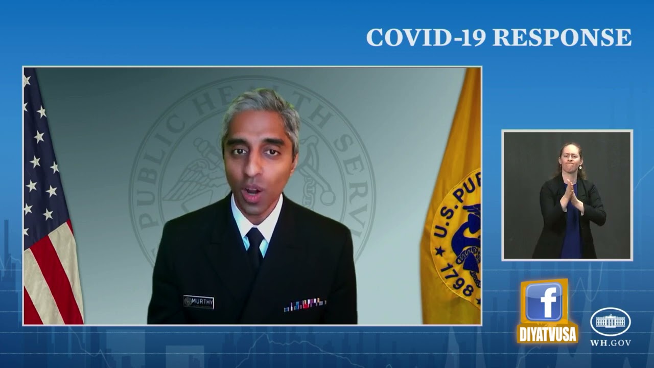 Surgeon General Vivek Murthy says ‘hugs are back’ as vaccine rollout continues | Diya TV