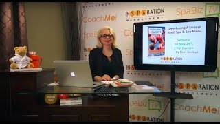 New Spa Menu Development Webinar InSPAration Management