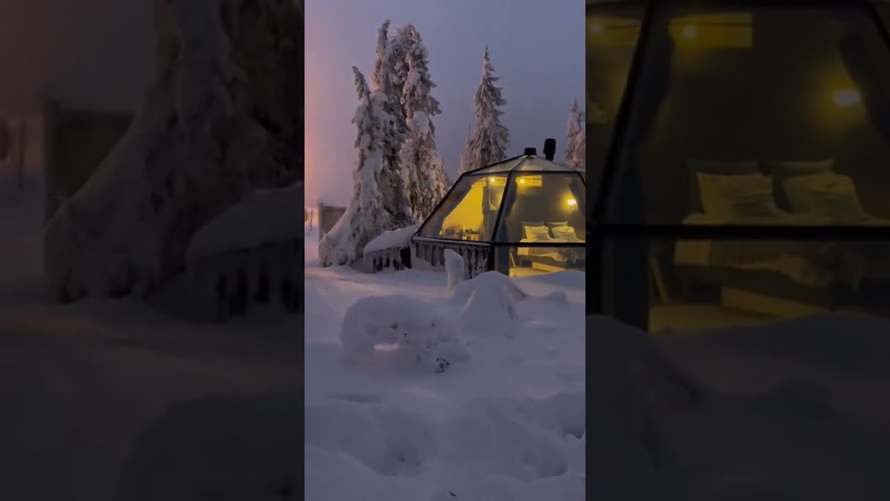 Would YOU Sleep Here? 😅 (Glass Igloo Tour)