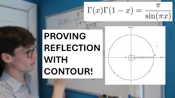 Contour Integrals: A Complex Proof of Reflection Formula