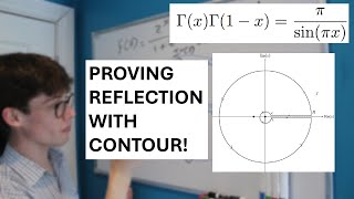 Contour Integrals: A Complex Proof of Reflection Formula