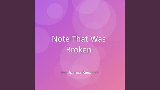 Note That Was Broken