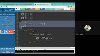 Declare static array and implement bubble sorting for simple example | Coding in Pascal Programming