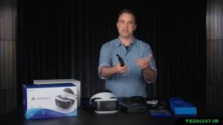 جعبه گشایی هدست واقعیت مجازی پلی استیشن PlayStation VR