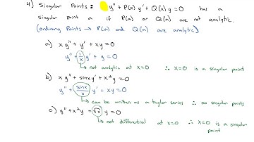 8.2 Ordinary Points