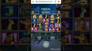 SLOTS CROWN OF EGYPT 👑 HUGE WIN 👑 BONUS FREE SPINS frebingocasino.com screenshot 4