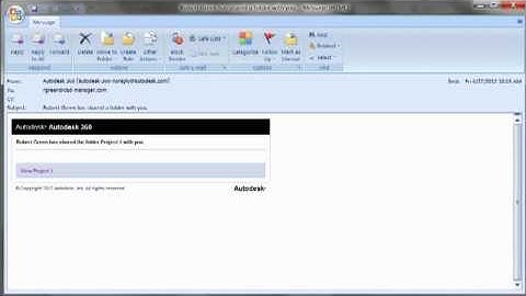 Autodesk 360 Example Case: How to Work with Shared Files