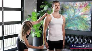 STEP 7 Men's Sleeve Length Measurement (Right)
