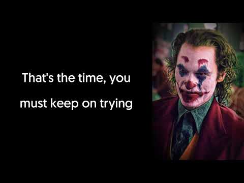 Jimmy Durante - Smile (Lyrics Video) Song From "Joker (2019)" Teaser Trailer