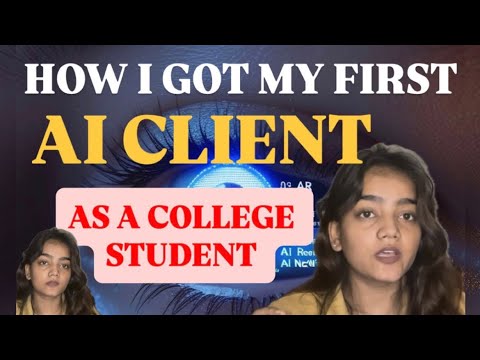 “How I got my first AI client while studying in NSUT—real scripts ...