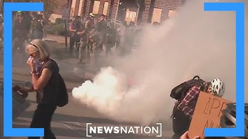 Tear gas deployed on ICE protesters in Illinois | NewsNation Live