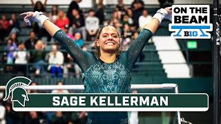 Spotlighting Sage Kellerman | Michigan State Gymnastics | On The Beam