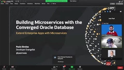 Building Microservices with the Converged Oracle Database - Ânima Educação