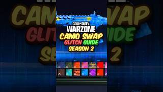 Camo Swap Glitch Guide in Warzone Season 2