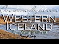 A drone flight over a little piece of Western Iceland