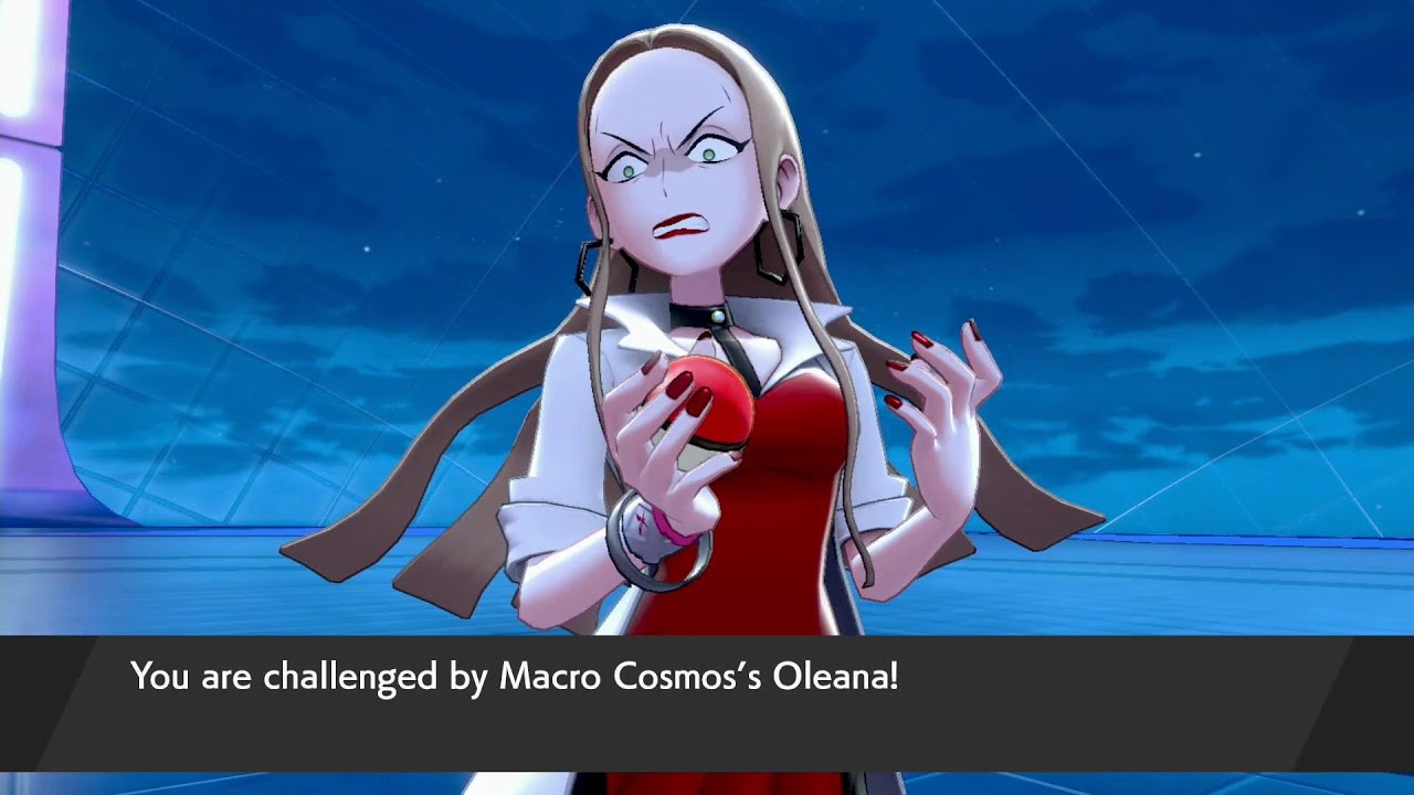 Pokémon Sword and Shield - Oleana Battle