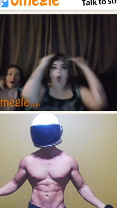 Girl's Reactions to Muscles Omegle |  'DO YOU WANNA F*** IN THAT?!?' |  Aesthetics on Omegle 14