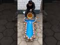 Ay, mamá, mira… ¿qué está 😯 haciendo papá con esos ladrillitos? 😱🐟 #shorts #viral