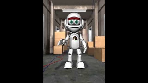 The lazy song Bruno Mars ( parody : ROBY THE ROBOT)