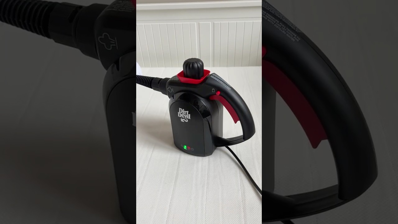 homesteamcleaning with the Dirt Devil Handheld Steamer The Home Depot
