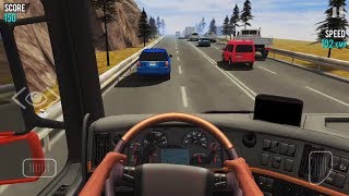 Real Truck Racer Simulator 3D - Android Gameplay screenshot 4