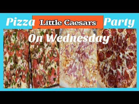 Pizza party on Wednesday 2021