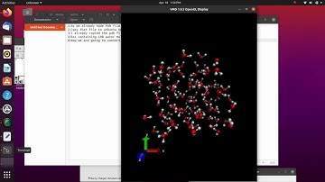 How to convert PDB files to LAMMPS data file || Part-2 || Unbuntu