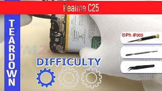 Realme C25 📱 Teardown Take Apart Tutorial