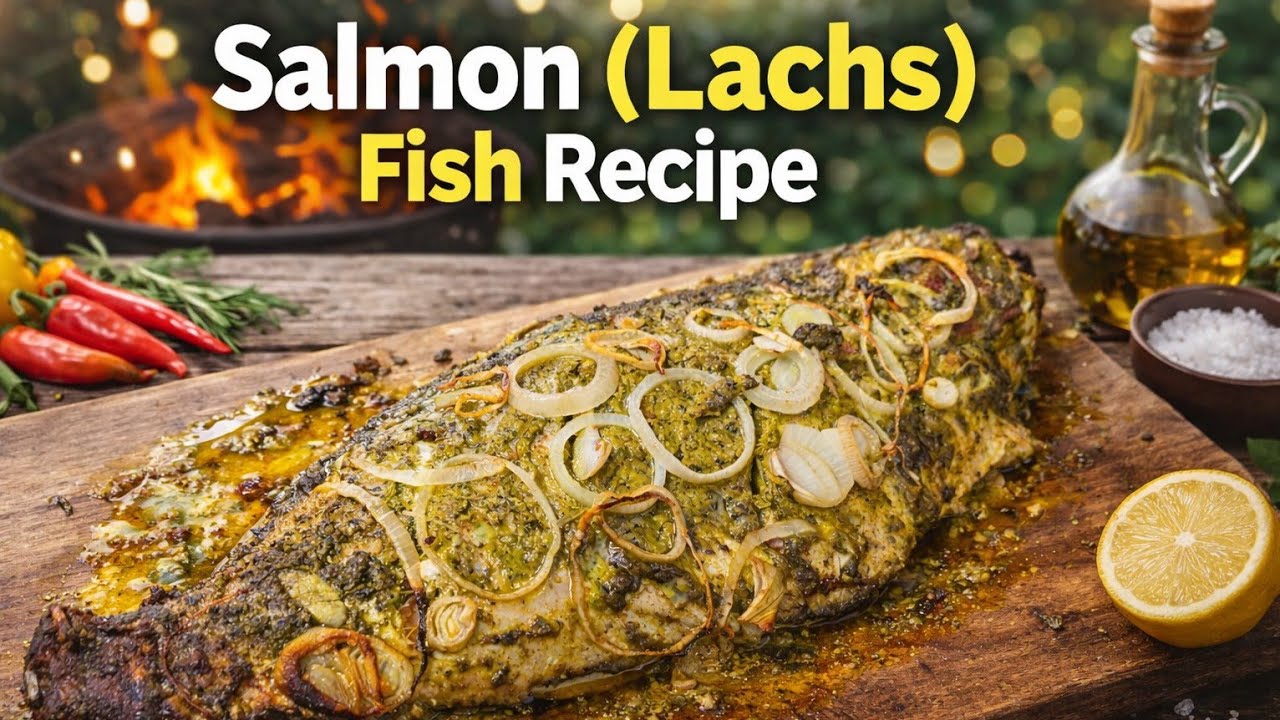 👉 Juicy Oven Baked Salmon (Lachs) Fish Recipe 🔥 Easy & Delicious!