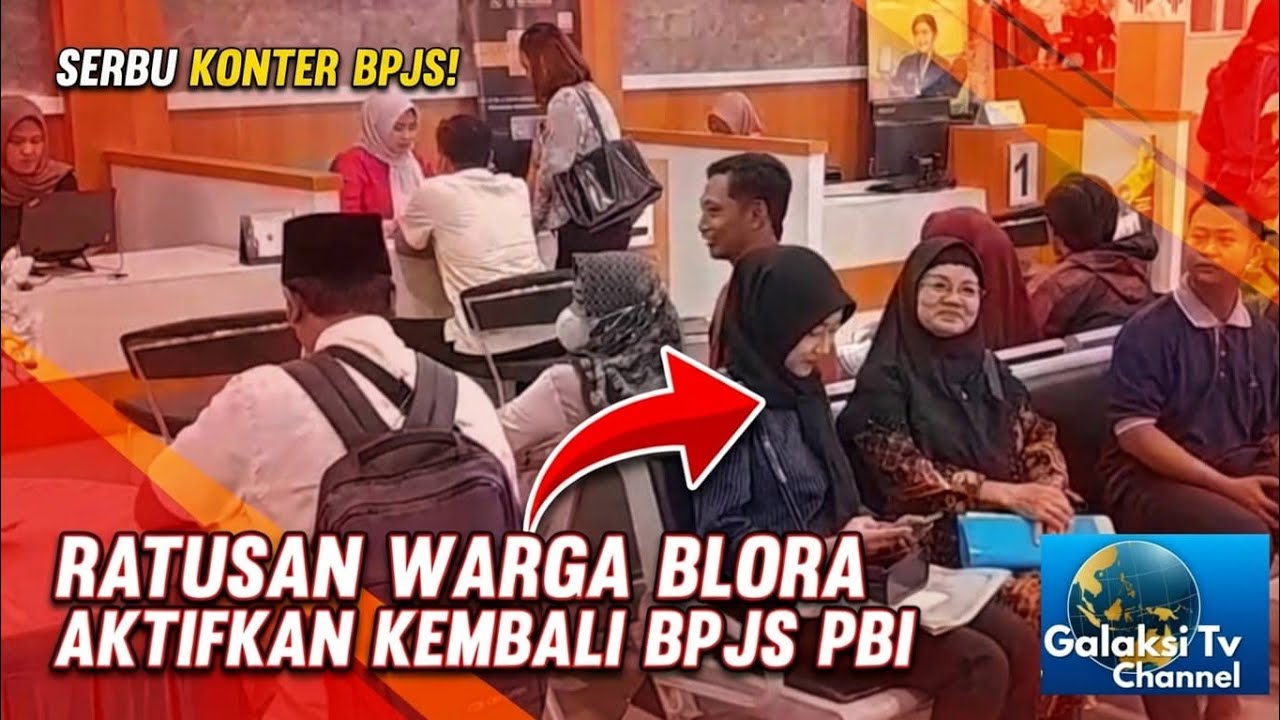 Serbu Konter BPJS, Ratusan Warga Blora Aktifkan Kembali BPJS PBI