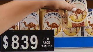 Cigarette sales take a dive after california tax hike