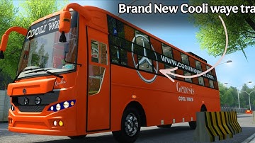 😍New Realistic Ashok Leyland BS6 Damodar AC Sleeper Bus Mod COOLI WAYE BUS MOD RELEASED FOR BUSSID 🔥