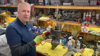 How to pressure test outboard lower unit