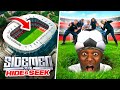 SIDEMEN HIDE & SEEK IN A FOOTBALL STADIUM - YouTube