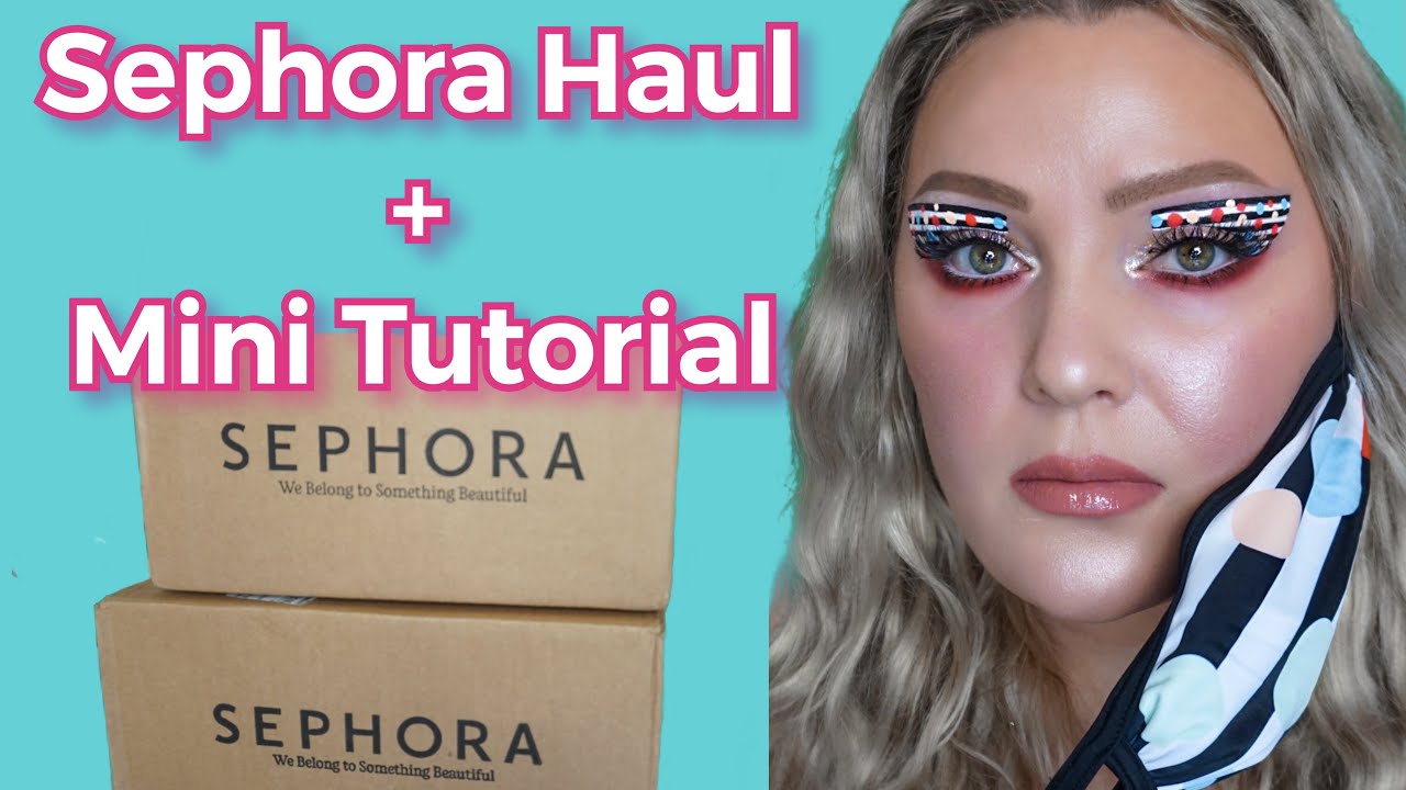Sephora Haul + Mini Tutorial Matching My Makeup 2 My Mask | Fenty Holiday | Briogio | GLAMBYANGELIC