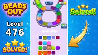 [NEW UPDATE] Beads Out - Level 476 Walkthrough 🧩 | Solution & Gameplay (Voodoo) 🔴