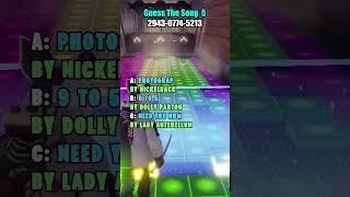 Can You Guess This Country Song? #fortnite #fortnitecreative #country