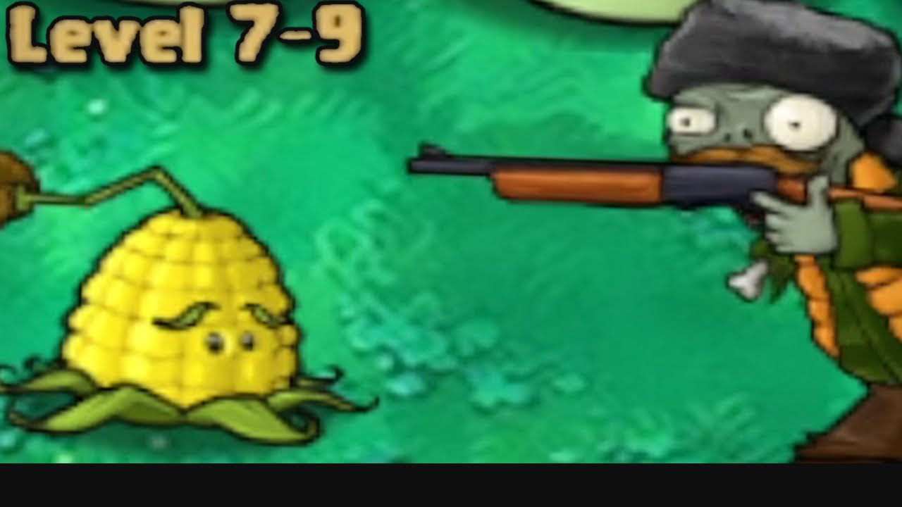 i made the fat american zombie shoot kernel pult on world 7 of modded PLants Vs Zombies