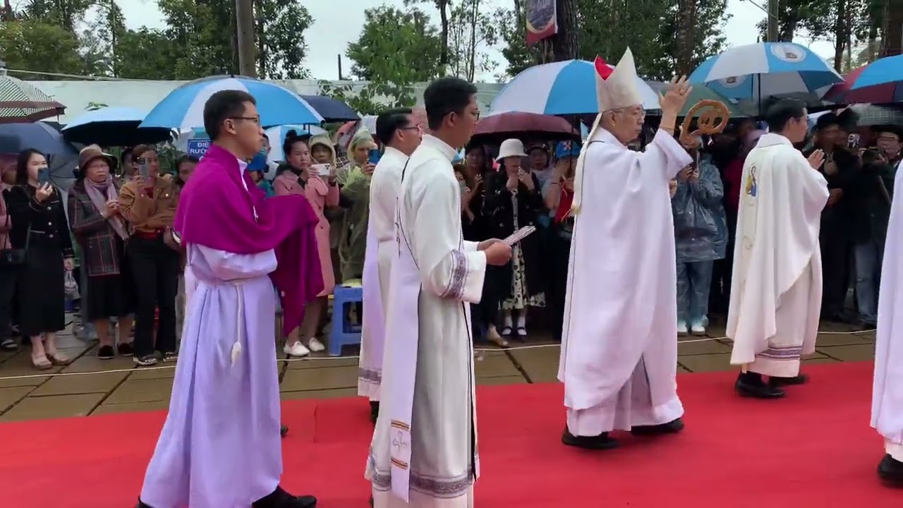 10 tháng 12 năm 2024 thánh lễ Đức mẹ măng đen