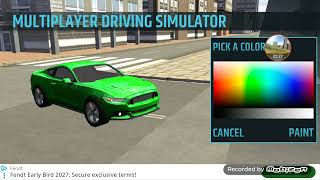 Multiplayer Driving Simulator V1.0.2 Clone GamePlay screenshot 1