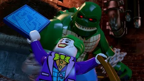 LEGO Batman 3: Beyond Gotham - Walkthrough Part 1 - Pursuers in the Sewers (Killer Croc Boss)
