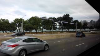CTA Route 147, Outer Drive Express on Lake Shore Drive (New Flyer DE60LF)