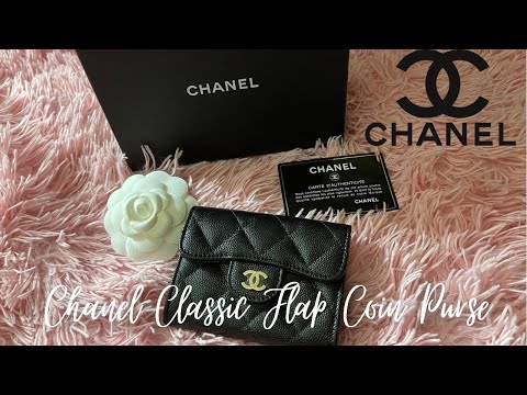 Chanel SLG  Classic Flap Coin Purse ~ My first Chanel item